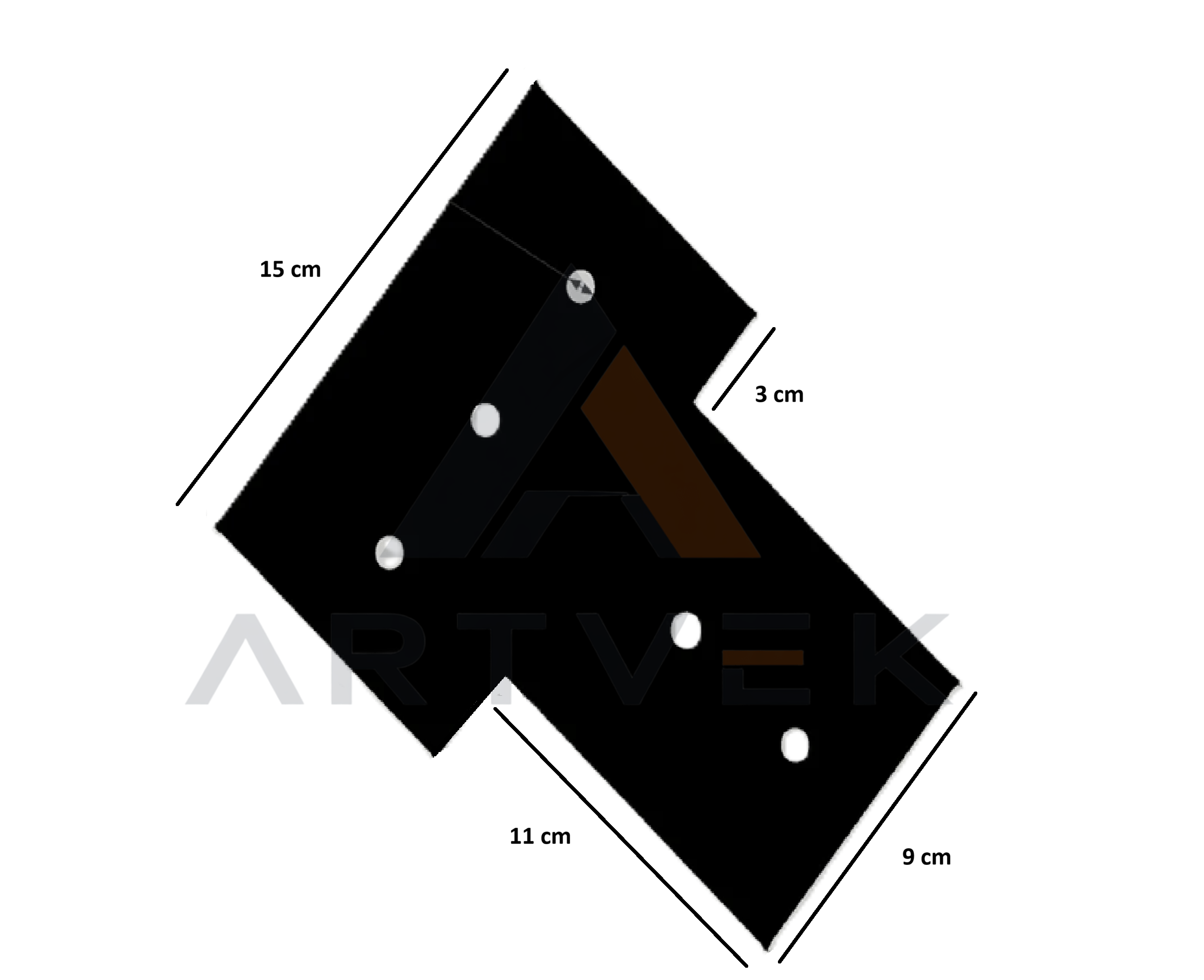 Ahşap Pergola ve Çardak Açılı Bağlantı Elemanı Açılı